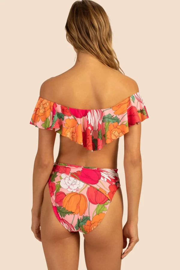 Women Trina Turk Sunny Bloom Off The Shoulder Bandeau Top