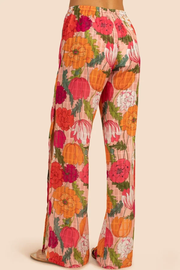 Women Trina Turk Sunny Bloom Slit Pant