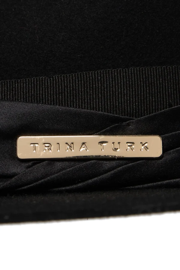 Trina Turk Tt Felt Fedora With Band