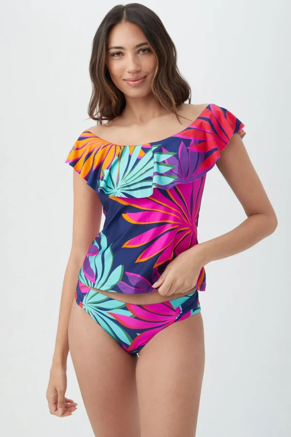 Women Trina Turk Wailea Off The Shoulder Tankini