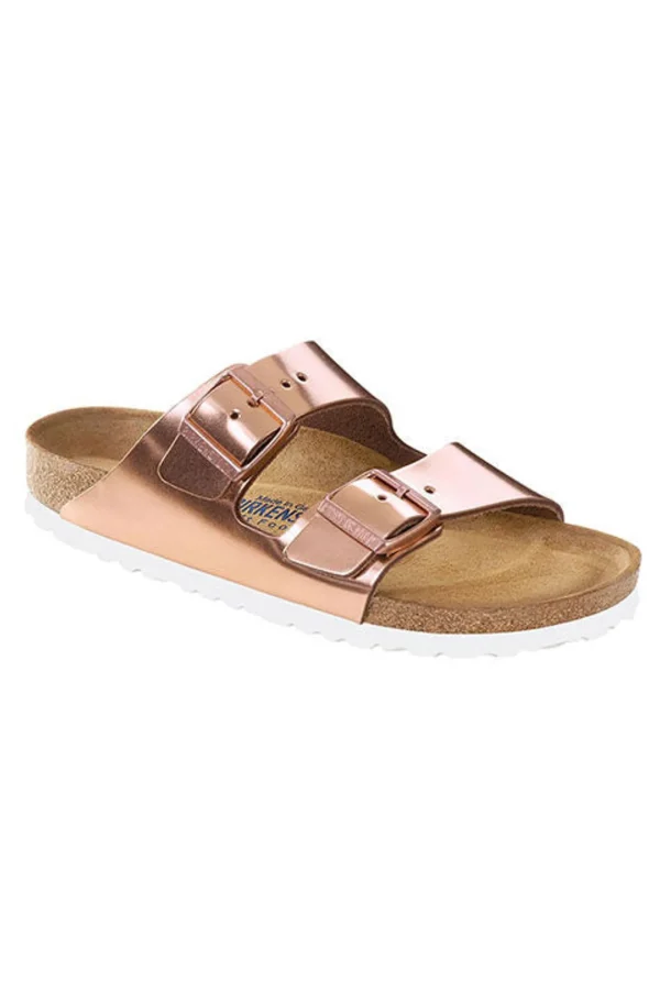 Trina Turk Women'S Arizona Soft Footbed Rose Gold Sandal