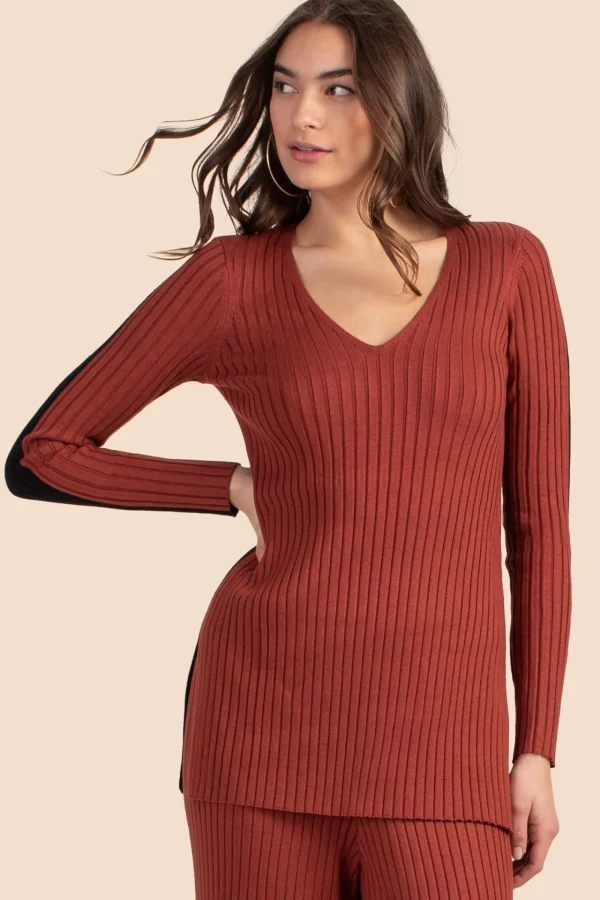 Women Trina Turk Zoey V-Neck Pullover